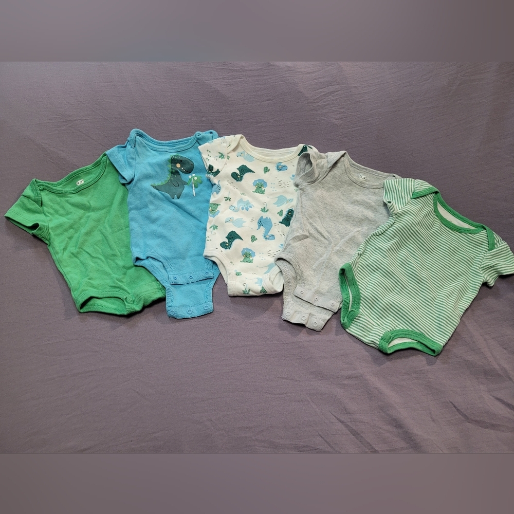 Assorted Baby Onesies Bundle (GAP And Rococo)